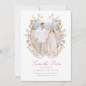 Bows and Wildflowers Photo セーブザデート (正面)