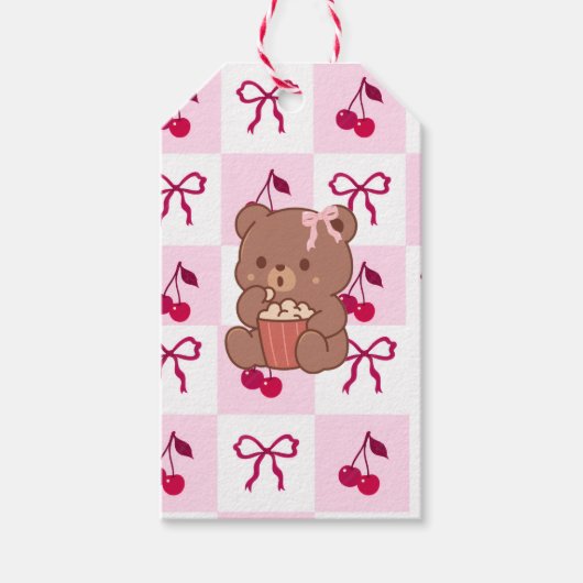 Bows & Bears Gift Tags ギフトタグ (正面)