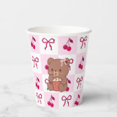 Bows & Bears Paper cups 紙コップ (裏面)
