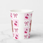 Bows & Bears Paper cups 紙コップ (左)