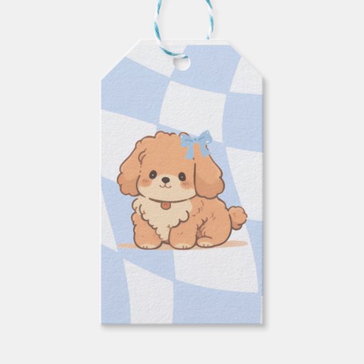 Bows & Bones Gift Tag ギフトタグ (正面)