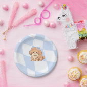 Bows & Bones Paper Plates ペーパープレート (パーティー)