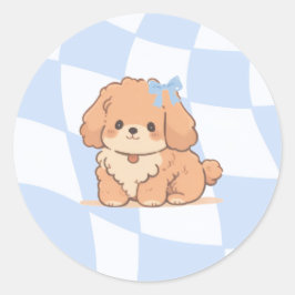 Bows & Bones Stickers ラウンドシール