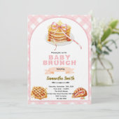 Bows Brunch Party Invitation 招待状 (スタンド正面)