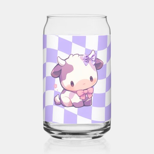 Bows & Bull's Cup ガラス缶 (裏面)