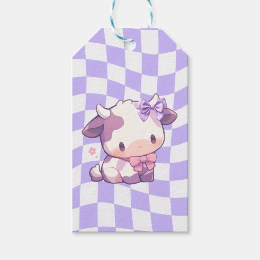 Bows & Bull's Gift Tag ギフトタグ (正面)