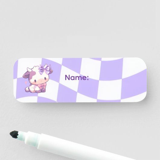 Bows & Bull's Name Tag 名札 (インサイチュ)