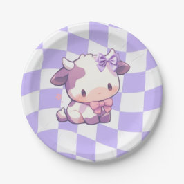 Bows & Bull's Paper Plate ペーパープレート