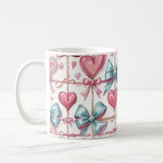 Bows Mug コーヒーマグカップ (左)