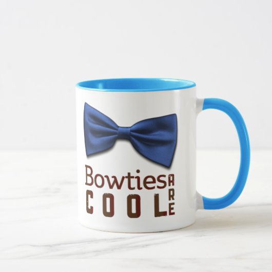 Bowtiesはクールです マグカップ (右)