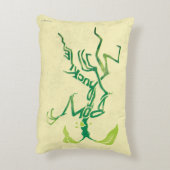 BOWTRUCKLE™ PICKETT™タイポグラフィグラフィック アクセントクッション (裏面(縦))