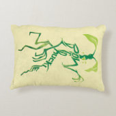 BOWTRUCKLE™ PICKETT™タイポグラフィグラフィック アクセントクッション (裏面)