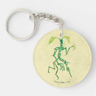 BOWTRUCKLE™ PICKETT™タイポグラフィグラフィック キーホルダー