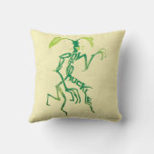 BOWTRUCKLE™ PICKETT™タイポグラフィグラフィック クッション (裏面)