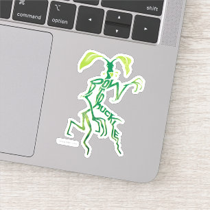 BOWTRUCKLE™ PICKETT™タイポグラフィグラフィック シール