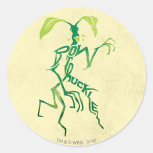 BOWTRUCKLE™ PICKETT™タイポグラフィグラフィック ラウンドシール