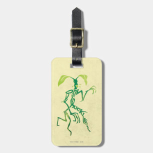 BOWTRUCKLE™ PICKETT™タイポグラフィグラフィック ラゲッジタグ