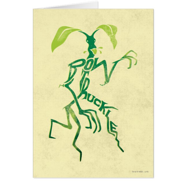 BOWTRUCKLE™ PICKETT™タイポグラフィ図 (正面)