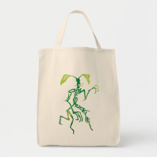 BOWTRUCKLE™ PICKETT™タイポグラフィ図 トートバッグ