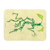 BOWTRUCKLE™ PICKETT™タイポグラフィ図 マグネット (横)