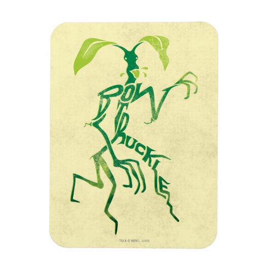 BOWTRUCKLE™ PICKETT™タイポグラフィ図 マグネット (縦)