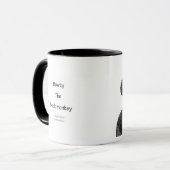 Bowtyソックス猿のマグ マグカップ (正面左)