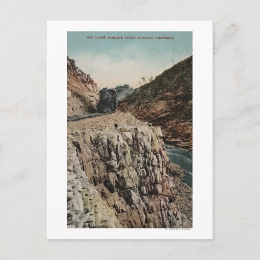 Box Canon Trainのビュー ポストカード (正面)