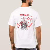 BOXCUTTER MANIAKS Tシャツ (裏面)