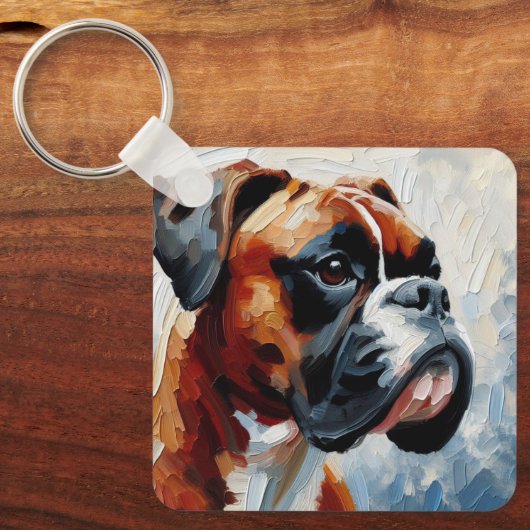 Boxer キーホルダー (正面)