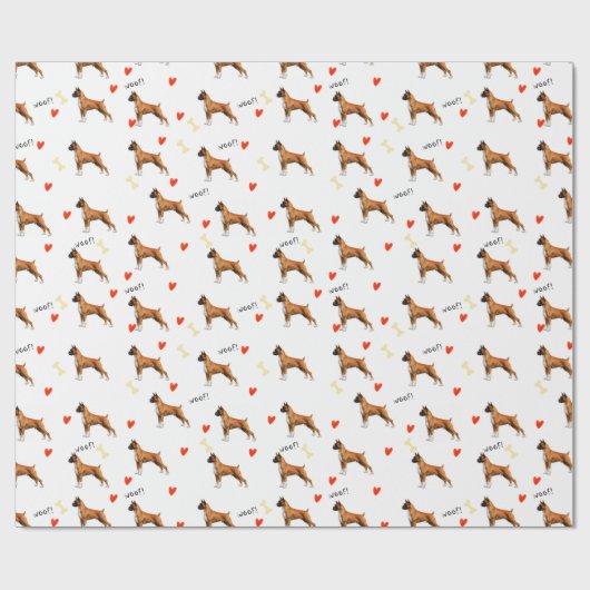 Boxer ラッピングペーパー (フラット)