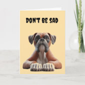 Boxer 40th Birthday カード (正面)