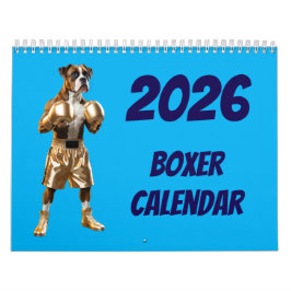 Boxer Calendar カレンダー