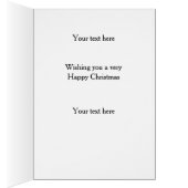 Boxer 'Cheese Tax' Christmas card (内側 (右))