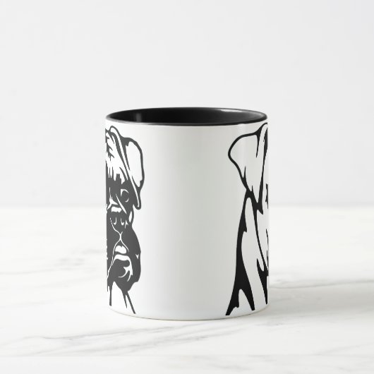 Boxer Dog マグカップ (中央)