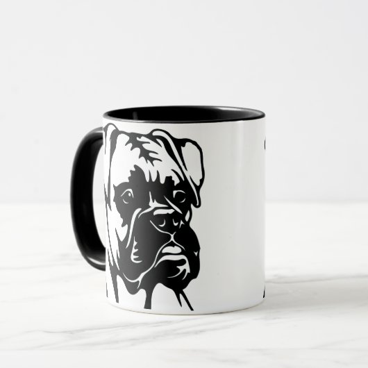 Boxer Dog マグカップ (正面左)