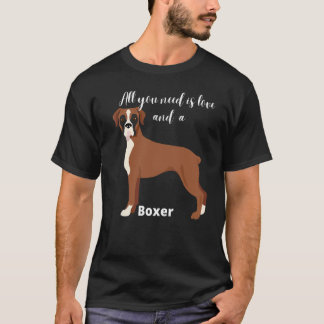 Boxer Dog  Animal  Pet Tシャツ
