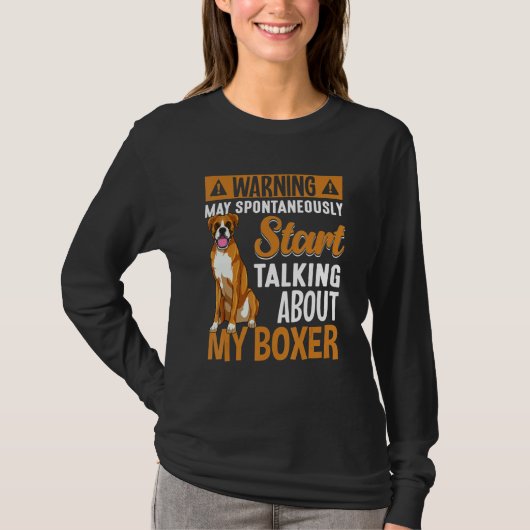 Boxer Dog Apparel Boxer Dog  For Men & Women 5 Tシャツ (正面)