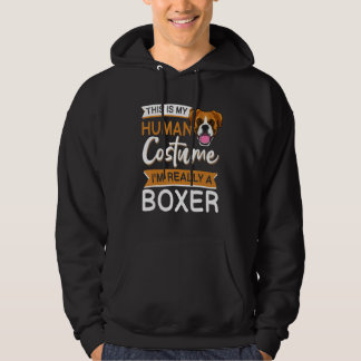 Boxer Dog Apparel Halloween Boxer Dog   For Kids パーカ