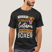 Boxer Dog Apparel Halloween Boxer Dog   For Kids Tシャツ (正面)