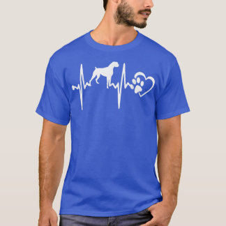 BOXER DOG HEARTBEAT Tシャツ