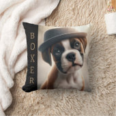 Boxer Dog in Style クッション (ブランケット)