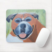 Boxer Dog Mousepad マウスパッド (マウス)