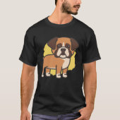 Boxer dog tシャツ (正面)