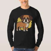 Boxer dog tシャツ (正面)