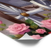 Boxer Dog Valentine's Day  ポスター (コーナー)