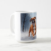 Boxer Elegant Coffee Mug コーヒーマグカップ (正面左)