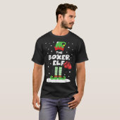 Boxer Elf Matching Group Family Holiday Xmas Costu Tシャツ (正面フル)