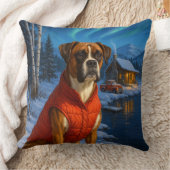 Boxer Holiday クッション (ブランケット)