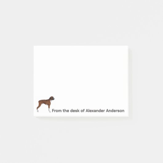 Boxer Personalノート ポストイット (正面)