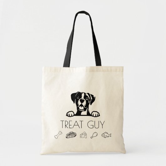 Boxer "Treat Guy" トートバッグ (正面)